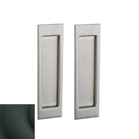 Baldwin Passage Sliding Door Locks Satin Black PD005.190.PS
