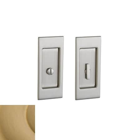 Baldwin Privacy Sliding Door Locks Vintage Brass PD006.033.PRIV