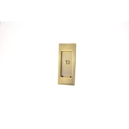 Baldwin Small Santa Monica Antique Brass Sliding Door Locks Antique Brass PD006.050.KE