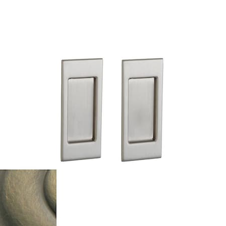 Baldwin Passage Sliding Door Locks Antique Brass PD006.050.PASS