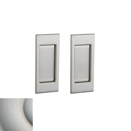 Baldwin Passage Sliding Door Locks Lifetime Satin Nickel PD006.056.PASS
