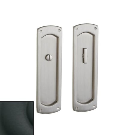 Baldwin Privacy Sliding Door Locks Satin Black PD007.190.PRIV