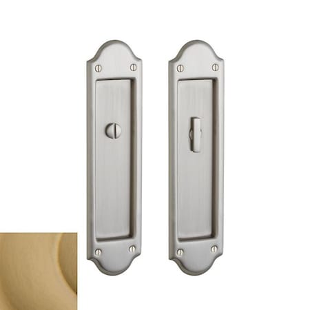 Baldwin Privacy Sliding Door Locks Vintage Brass PD016.033.PRIV