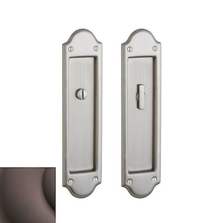 Baldwin Privacy Sliding Door Locks Venetian Bronze PD016.112.PRIV