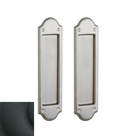 Baldwin Passage Sliding Door Locks Satin Black PD016.190.PASS