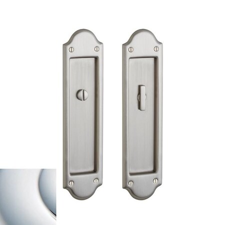 Baldwin Privacy Sliding Door Locks Bright Chrome PD016.260.PRIV