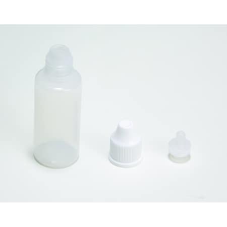 United Scientific Dropper Bottle, Unassembled, LDPE, 15ml, PK24 PDB015-U-PK/24