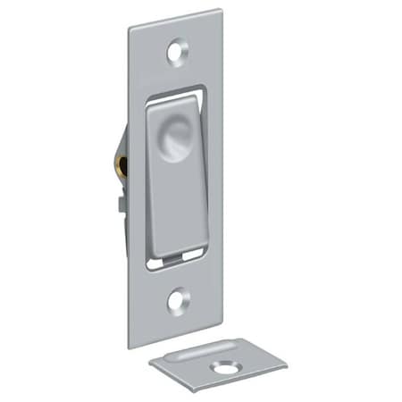 Deltana Pocket Door Bolts, Jamb Bolt Satin Chrome PDB42U26D