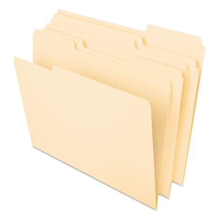 Pendaflex Interior File Folders, 1/3 Cut Top, PK100 4210 1/3