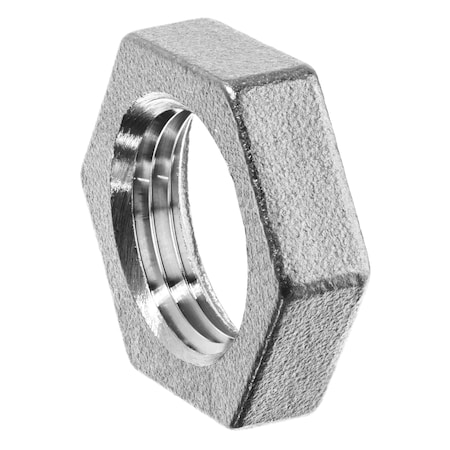 Zoro Select Locknut, Aluminum, 3 in, F NPSL, Class 150 ZUSA-PF-9485