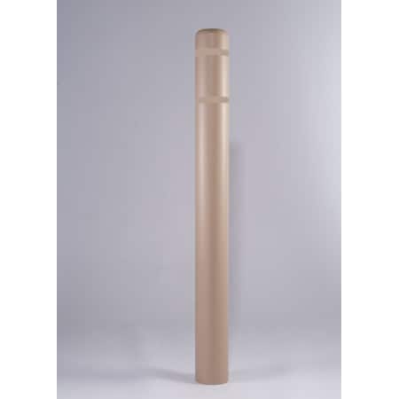 Post Guard Post Sleeve, 7" Dia, 72" H, Beige CL1386T72NT