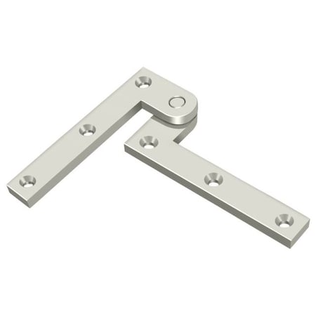 Deltana Bright Nickel Pivot Hinge PH35U14