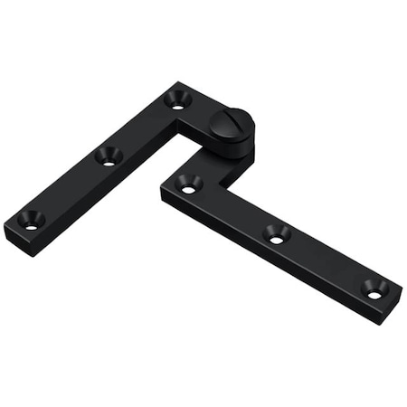 Deltana Black Pivot Hinge, Holes per Leaf: 3 PH60U19