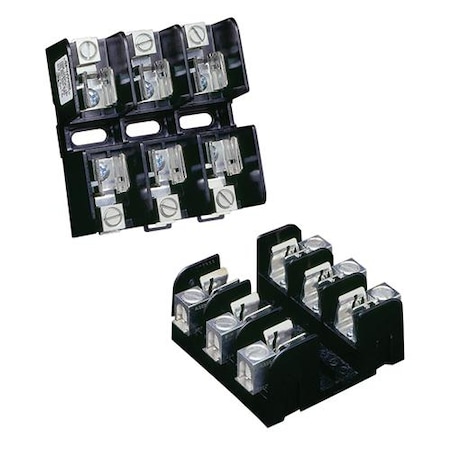 Mersen Open Fuse Block, 3 Poles, 750V AC/DC Volt Rating 70308