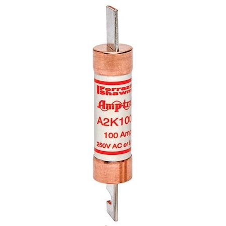 Mersen UL Class Fuse, RK1 Class, A2K-R Series, Fast-Acting, 100A, 250V AC A2K100R