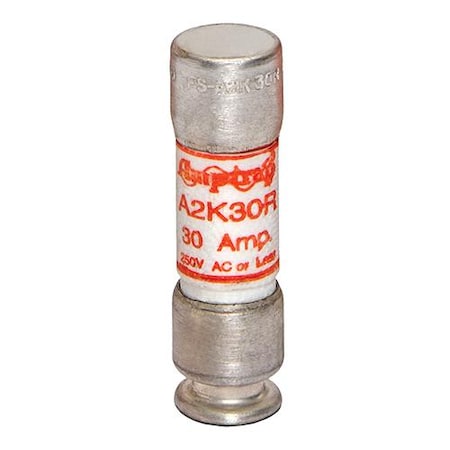 Mersen UL Class Fuse, RK1 Class, A2K-R Series, Fast-Acting, 30A, 250V AC A2K30R
