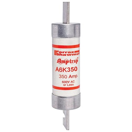 Mersen UL Class Fuse, RK1 Class, A6K-R Series, Fast-Acting, 350A, 600V AC A6K350R