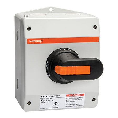 Mersen ENCLSW, NEMA, 4x, NM, 60A EJM60BS0