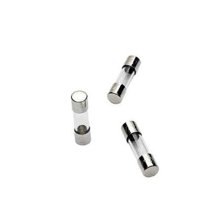 Glass Fuse, GDG Series, Time-Delay, 6.30A, 250V AC, 63A at 250V AC -  MERSEN, GDG6-3/10