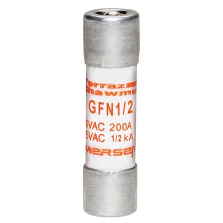 Mersen Midget Fuse, GFN Series, Time-Delay, 0.50A, 250V AC, Indicating GFN1/2