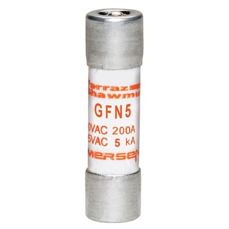 Mersen Midget Fuse, GFN Series, Time-Delay, 5A, 250V AC, Indicating GFN5