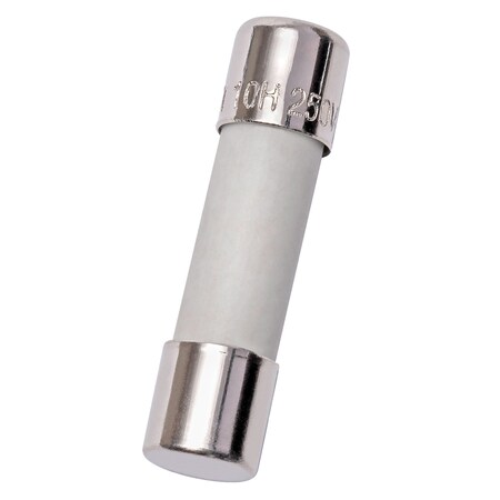 MERSEN Ceramic Fuse, GSF Series, Time-Delay, 10A, 250V AC, 1.5kA at 250V AC GSF6-3/10