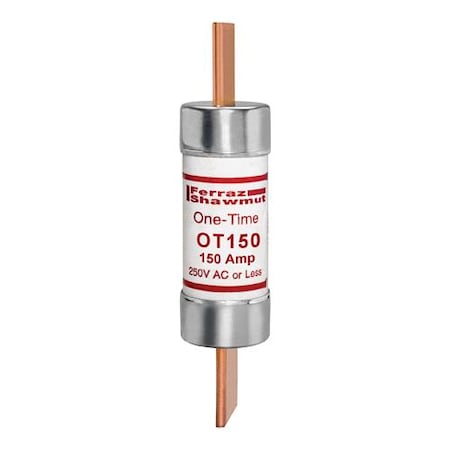 Mersen UL Class Fuse, K5 Class, OT Series, Fast-Acting, 150A, 250V AC OT150