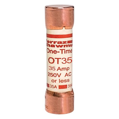 Mersen UL Class Fuse, K5 Class, OT Series, Fast-Acting, 35A, 250V AC OT35