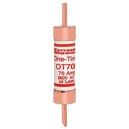 Mersen UL Class Fuse, K5 Class, OT Series, Fast-Acting, 70A, 250V AC OT70