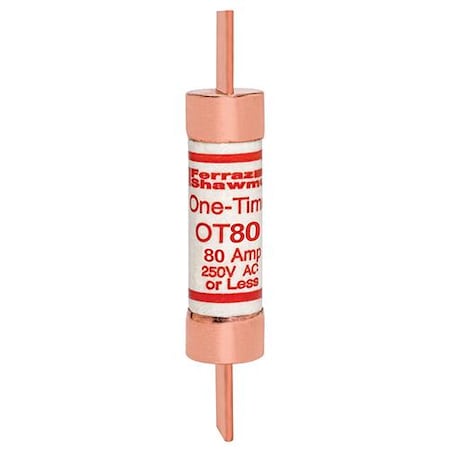Mersen UL Class Fuse, K5 Class, OT Series, Fast-Acting, 80A, 250V AC OT80