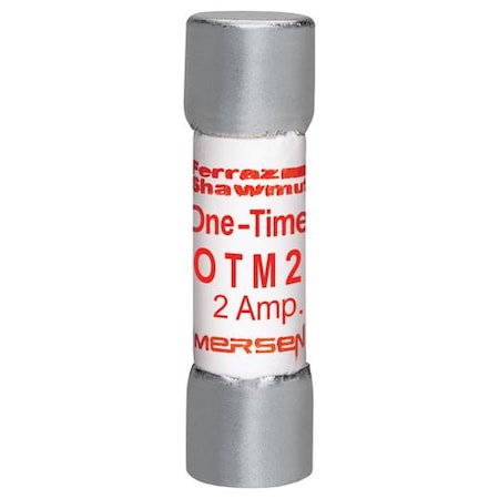 Mersen Midget Fuse, OTM Series, Fast-Acting, 2A, 250V AC, 10kA OTM2