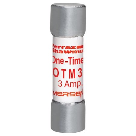 Midget Fuse OTM Series FastActing 3A 250V AC 10kA