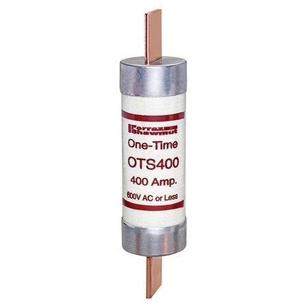 Mersen UL Class Fuse, K5 Class, OTS Series, Fast-Acting, 400A, 600V AC OTS400