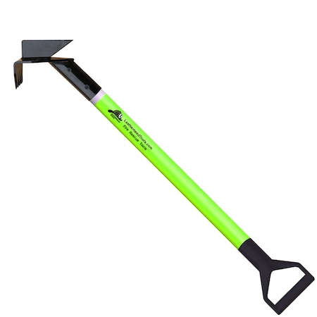 Leatherhead Tools Hi-Viz Lime Drywall Hook, 14 ft. and D-H PLL-14DH-D