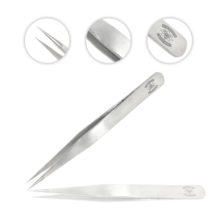 Scientific Labwares Straight Strong Point Boley Style Forcep SWZR-054