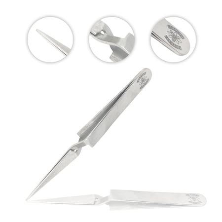 Scientific Labwares Straight Very Fine Point Reverse Action SWZR-042