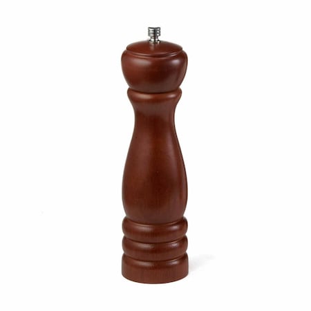 Tablecraft Wood Pepper Mill W/Mahogany, 8.75" PM1908