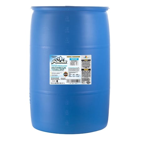 Polar Prediluted Antifreeze Coolant, 55 gal. PRIMGREEN5055