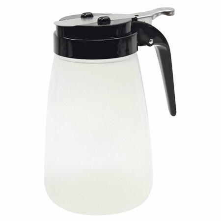Tablecraft Modern, Syrup Dispenser, Black, 10 oz, PK12 PP10BK