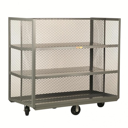 Little Giant Bulk Storage Cart, 48x28, 3 Shelves PPT28486M