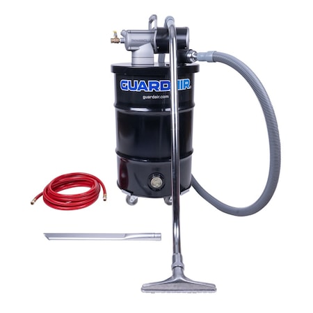 Guardair Drum Vacuum, 30 gal, 20 - 60 cfm PQ30C150