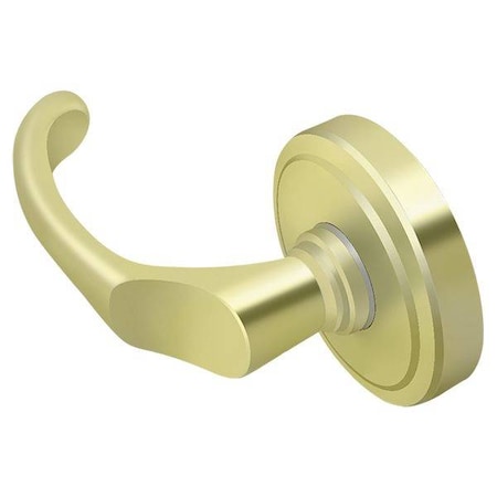 Deltana Chapelton Lever Dummy, Universal Handing Bright Brass PRCLR4U3