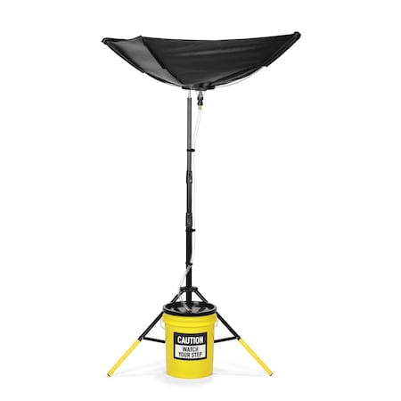 Pig Roof Leak Diverter, Color Black, PVC, 3/4" TLS820-BK