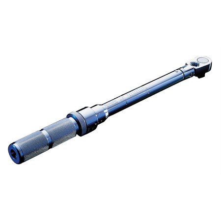 Precision Instruments Flex Head Click Torque Wrench, 3/8" Drive 15-100 LbFt. PREM2FR100FX