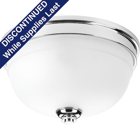 Progress Lighting Topsail Two-Light Flush Mount P350047-015