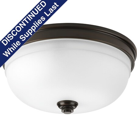 Progress Lighting Topsail Three-Light Flush Mount P350048-020