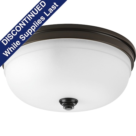 Progress Lighting Topsail Three-Light Flush Mount P350062-020