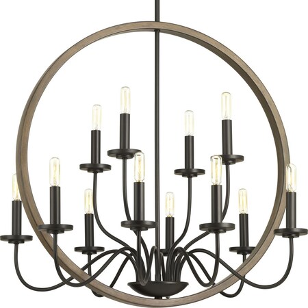 Progress Lighting Fontayne Twelve-Light Chandelier P400083-020