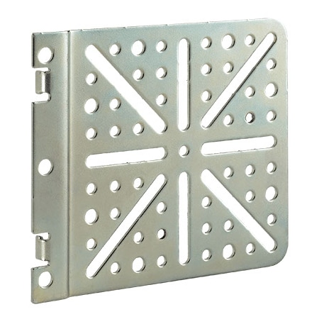 Nvent Hoffman Universal Power Strip Bracket, Black, St EPDUBK