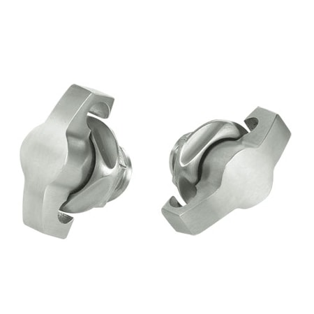 Nvent Hoffman Padlocking Wing Knob, Stainless Steel, Stainless Steel PTWPSS